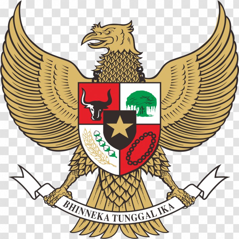 National Emblem Of Indonesia Indonesian Garuda - Fictional Character - Bali Transparent PNG