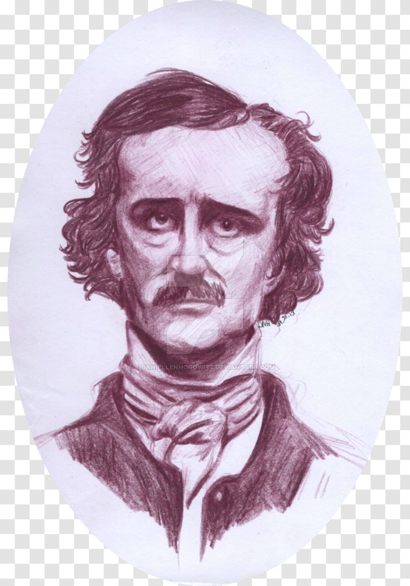 Nose Chin Forehead Jaw - Face - Edgar Allan Poe Transparent PNG