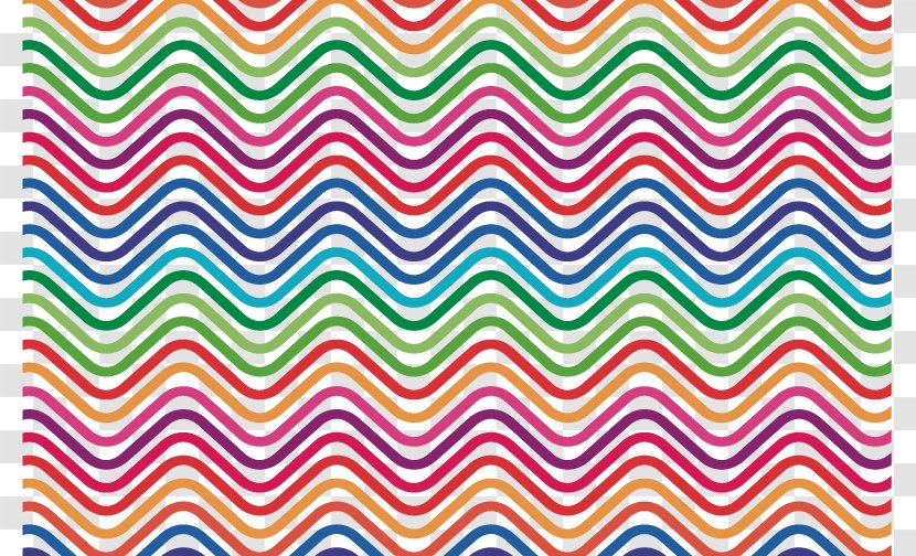 Wind Wave Laser Pattern - Punch - Vector Colorful Texture Color Transparent PNG