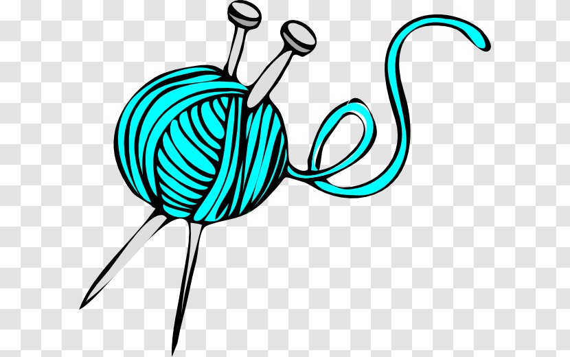 Crochet Hook Knitting Yarn Clip Art - Needle Cliparts Transparent PNG