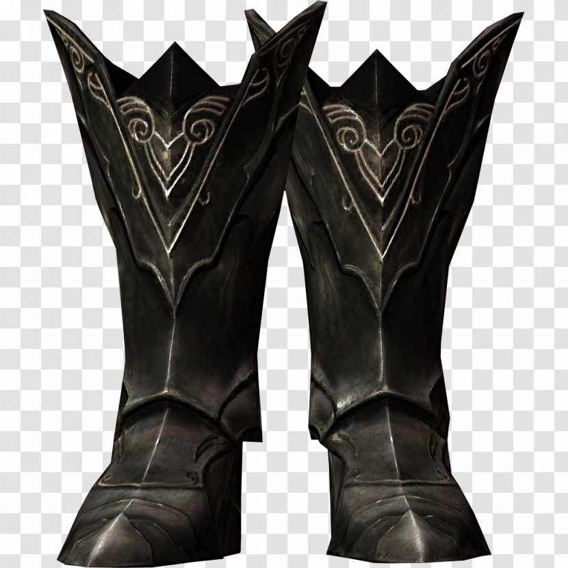 The Elder Scrolls V: Skyrim Boot Minecraft Footwear Armour - Body Armor Transparent PNG