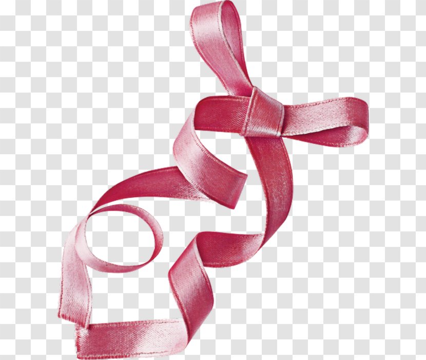 Clothing Accessories Ribbon - Pink Transparent PNG