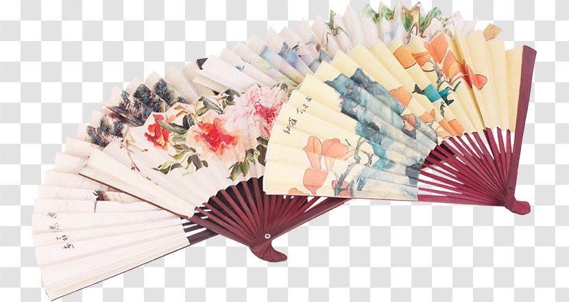 Hand Fan Paper Image Download - Painting - Music Transparent PNG