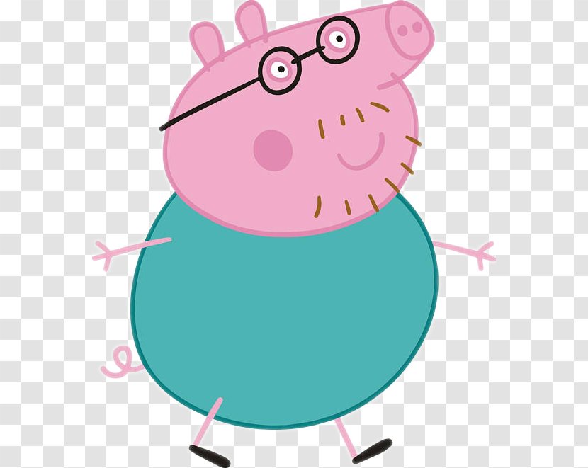 Daddy Pig George Mummy Character - Cartoon Transparent PNG