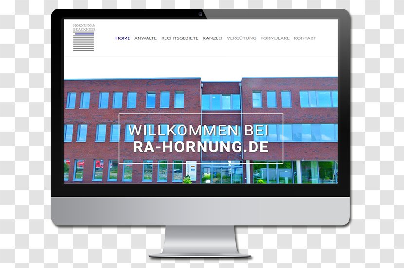 Rechtsanwaltskanzlei Hornung & Brackhues Responsive Web Design Referenzen Computer Monitors Text - De - Sfondi Desktop Zen Transparent PNG