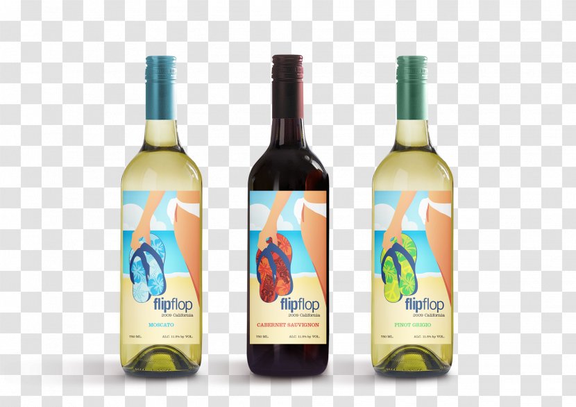 Wine Label Liqueur - Alcoholic Beverage - Labels Transparent PNG