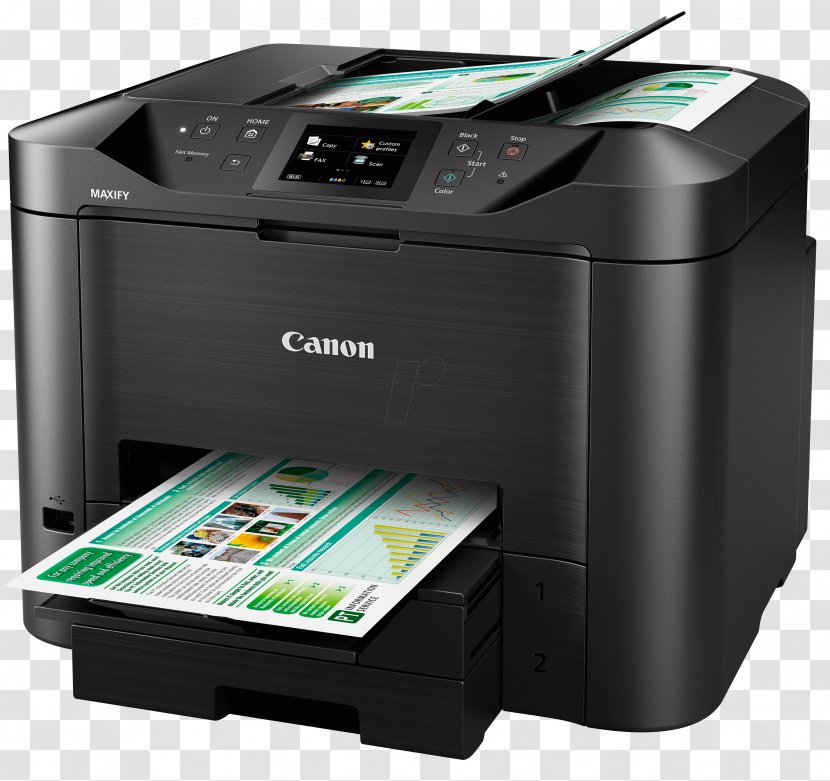 Multi-function Printer Small Office/home Office Inkjet Printing - SCAN Transparent PNG