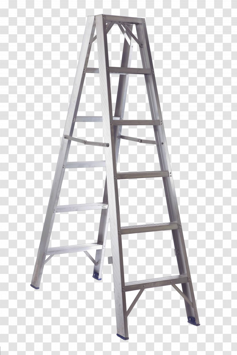 Ladder Aluminium Stairs Height Price - Length Transparent PNG