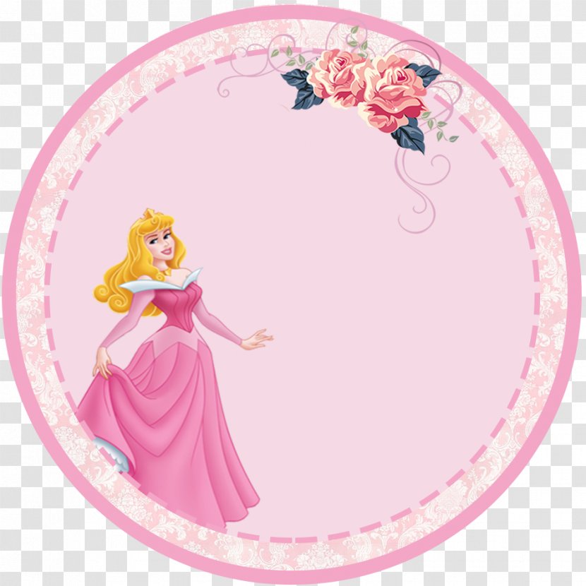 Princess Aurora Minnie Mouse Mickey Belle Cinderella - Pink Transparent PNG