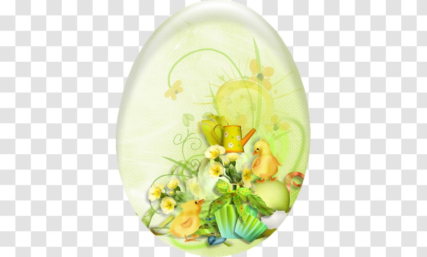 Easter Egg Floral Design - Flower Transparent PNG