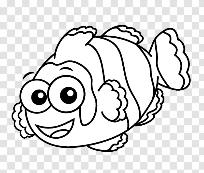 Coloring Book Fish Drawing - Tree Transparent PNG