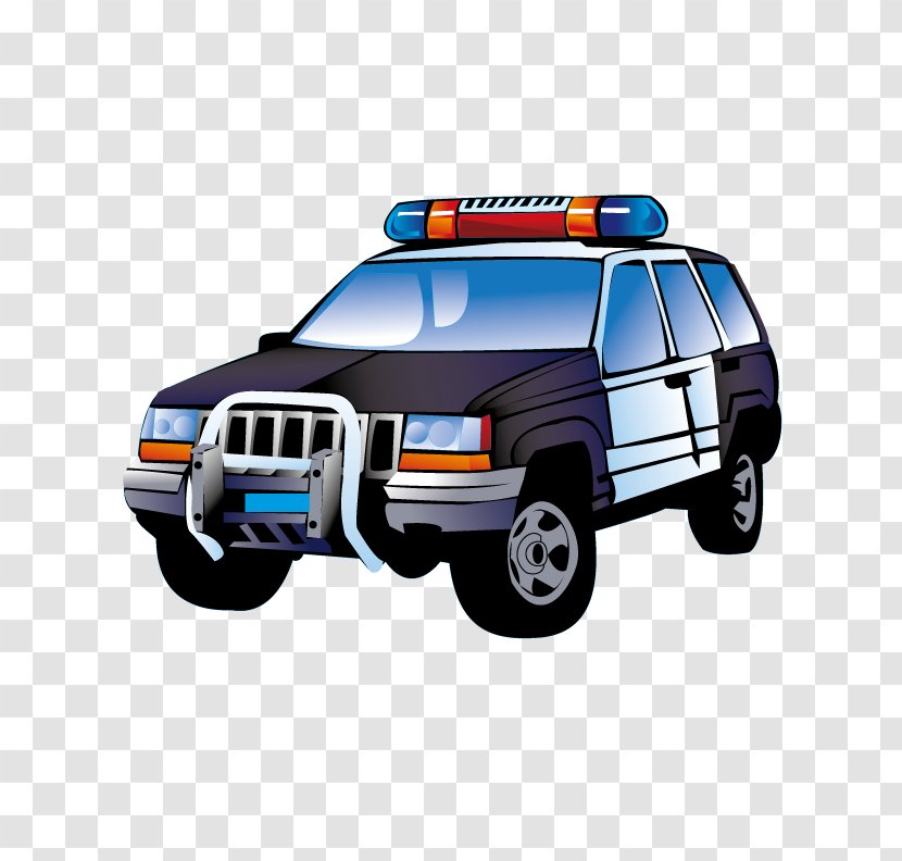 Police Car Clip Art - Vehicle Transparent PNG