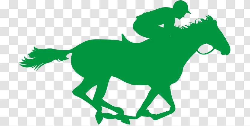 The Kentucky Derby Horse Racing Run For Roses - Silhouette - Horse-clipart Transparent PNG