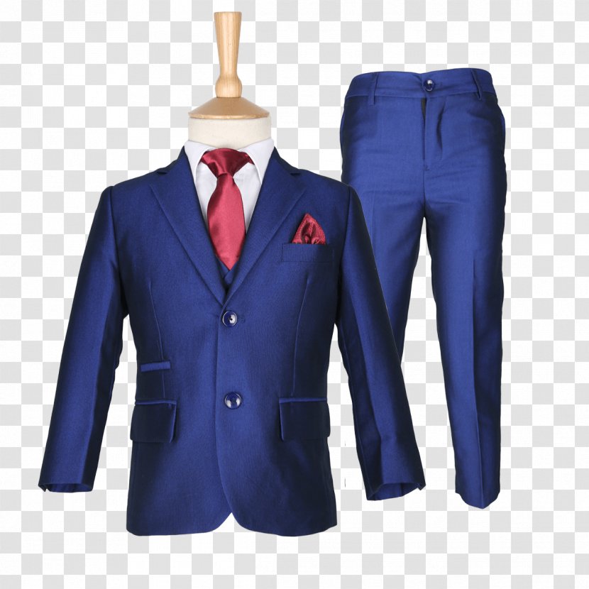 Suit Amazon.com Blue Formal Wear Blazer - Slimfit Pants - Boys Transparent PNG
