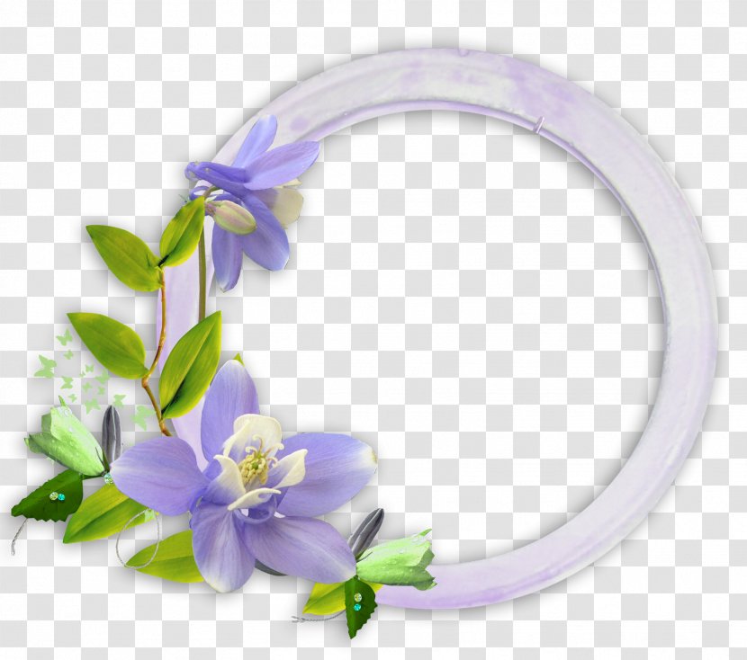 Picture Frames - Flower - Circle Transparent PNG