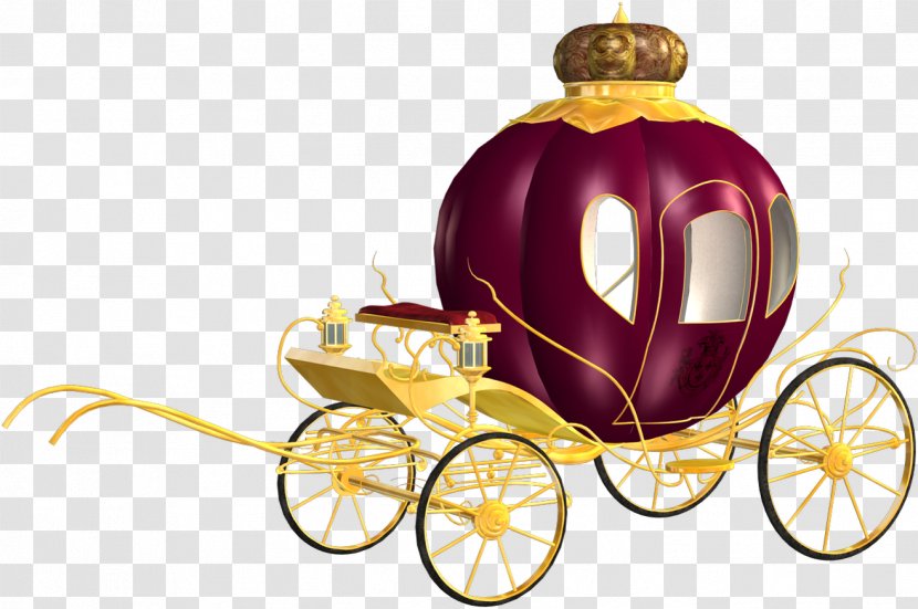 Cinderella Carriage Clip Art - Horsedrawn Vehicle - 7 Transparent PNG