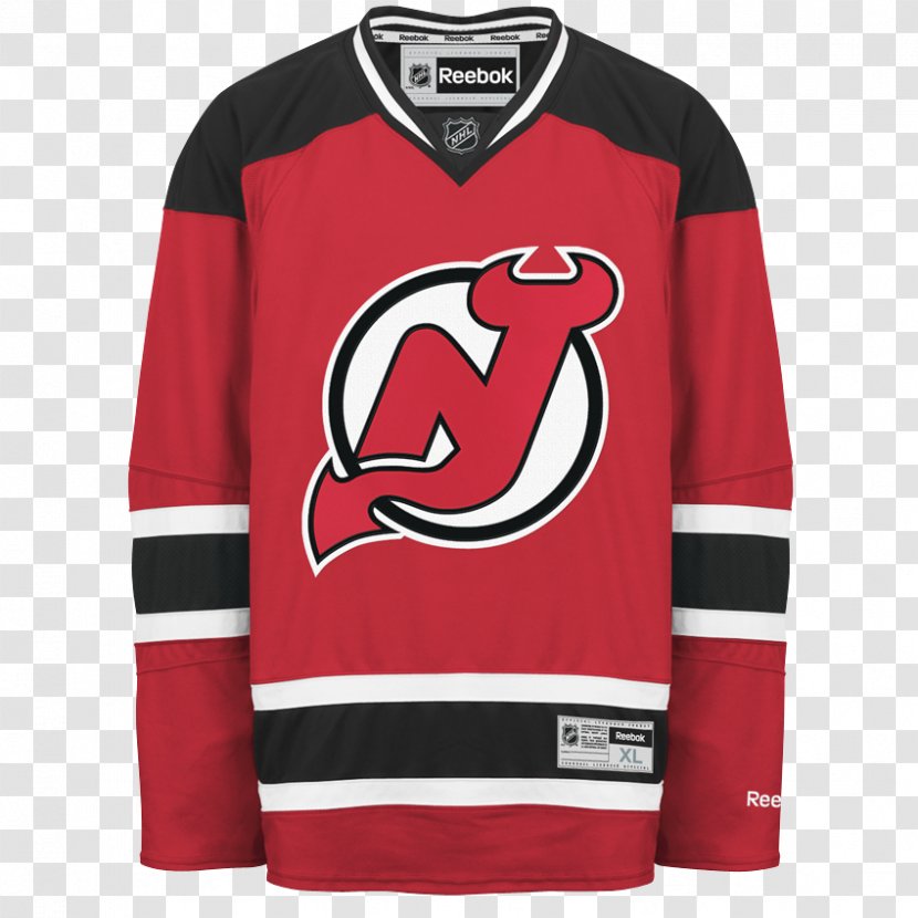 New Jersey Devils National Hockey League NHL Uniform Reebok - Red Transparent PNG