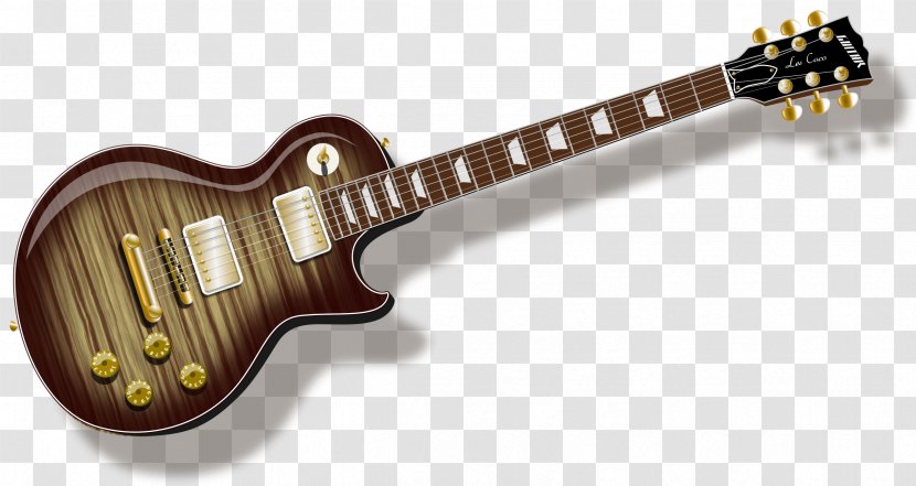 Gibson Les Paul Electric Guitar Epiphone Clip Art - Accessory Transparent PNG
