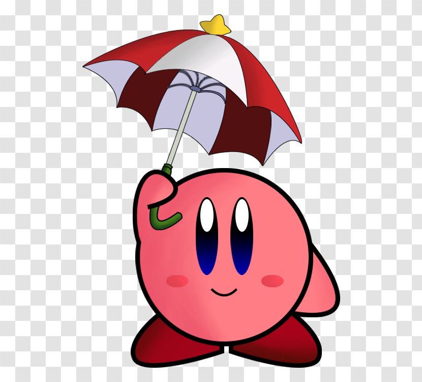 Kirby's Adventure Waddle Doo Umbrella - Heart - Kirby Transparent PNG