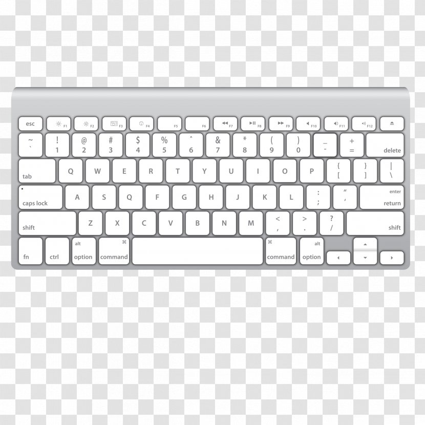 Computer Keyboard Magic Mouse MacBook - Space Bar Transparent PNG
