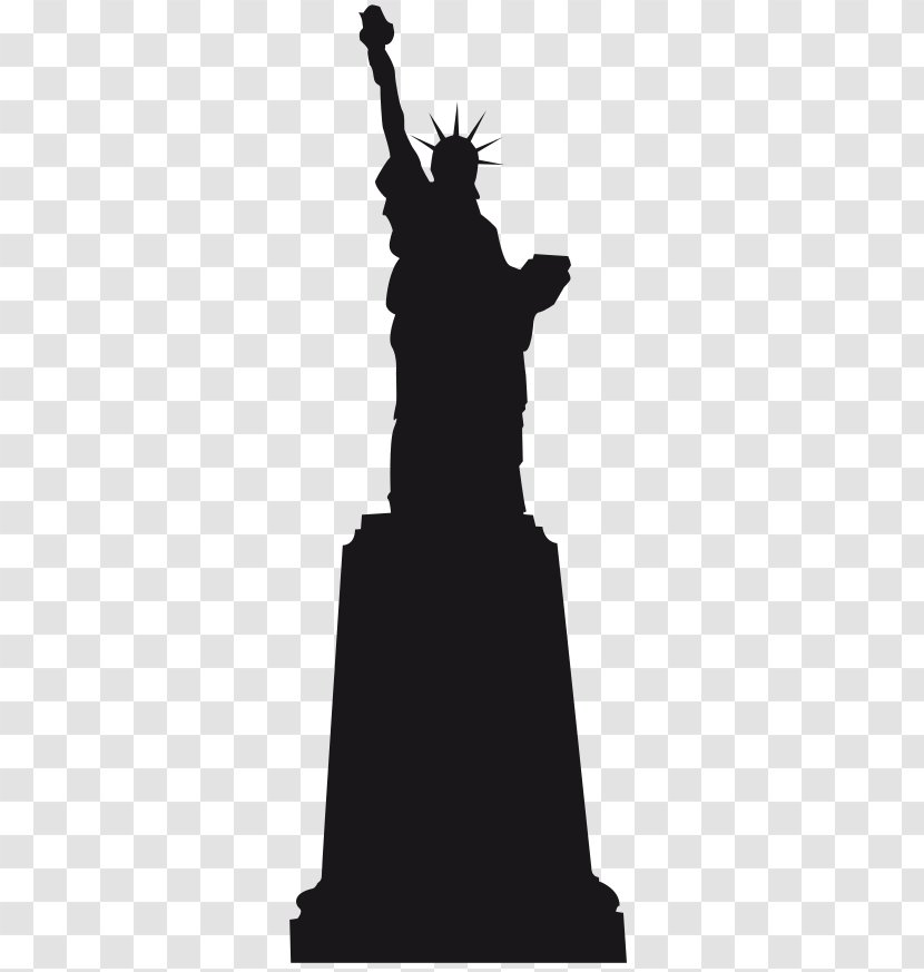 Statue Of Liberty Silhouette - Royaltyfree - Buenos Aires Transparent PNG