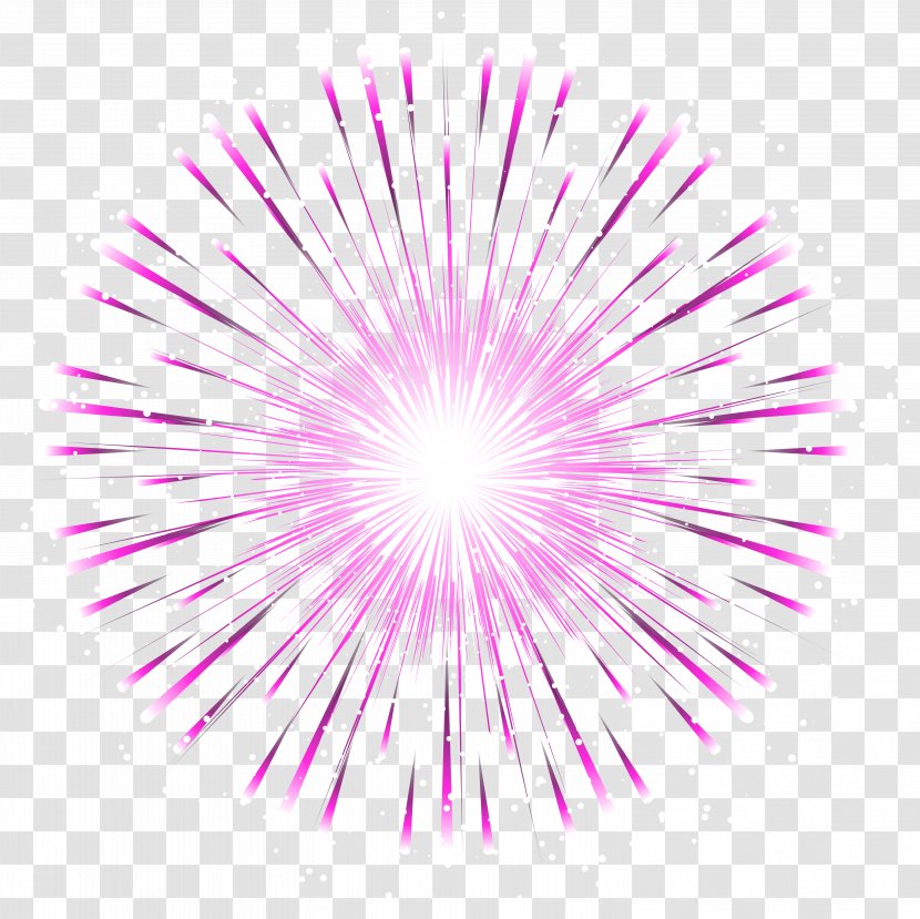 Fireworks Clip Art - Flower - Firecrackers Transparent PNG