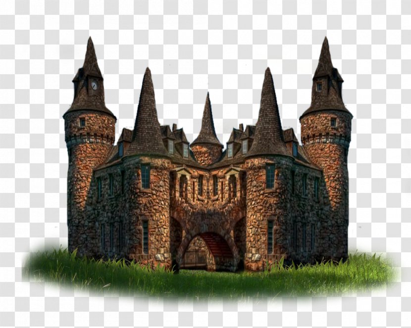 Castle - Medieval Architecture - Fantasy Photo Transparent PNG