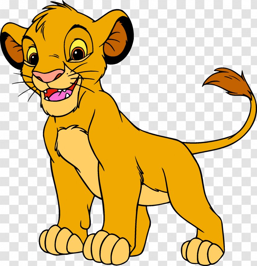 Simba Nala The Lion King Pumbaa Mufasa - Whiskers Transparent PNG