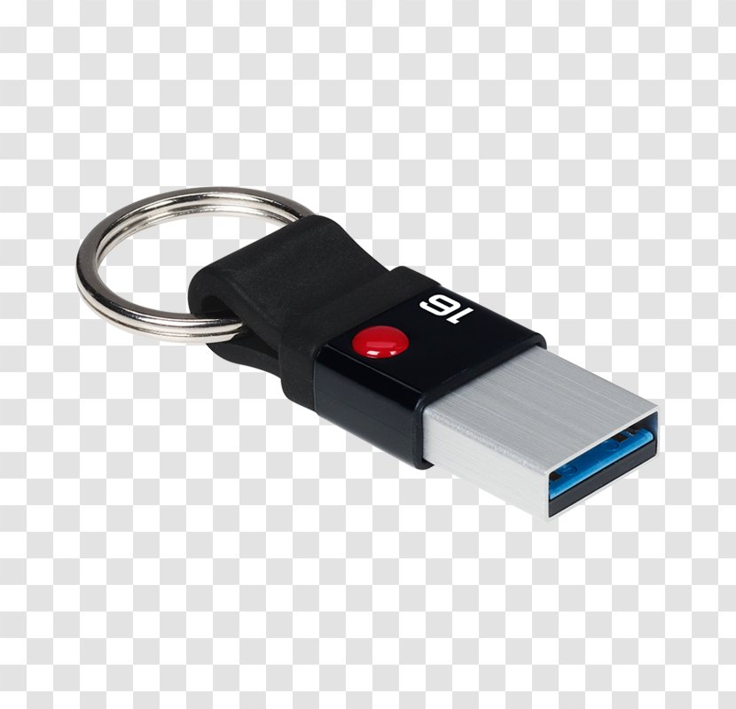 USB Flash Drives EMTEC Click B100 C450 - Data Storage - Color Ring Transparent PNG