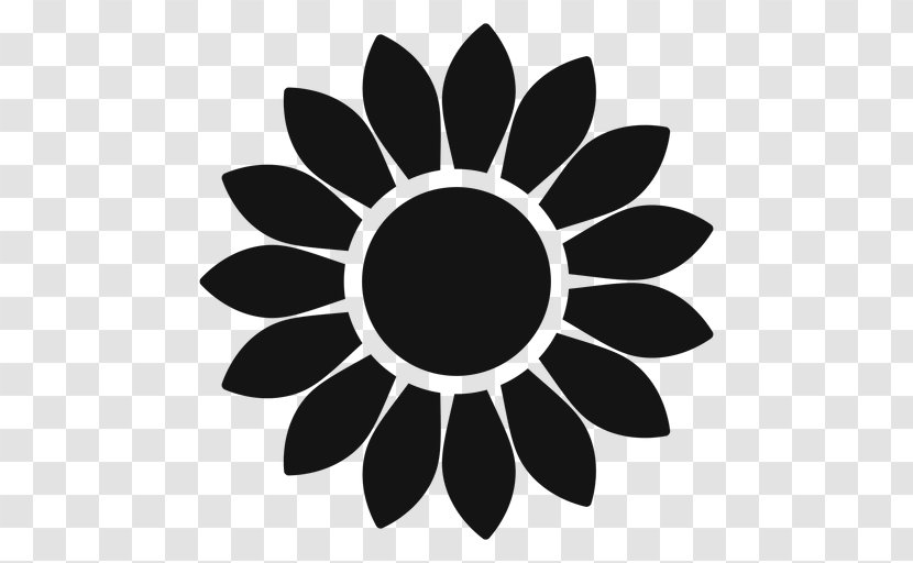 Logo BP - Monochrome Photography - Head Flower Transparent PNG