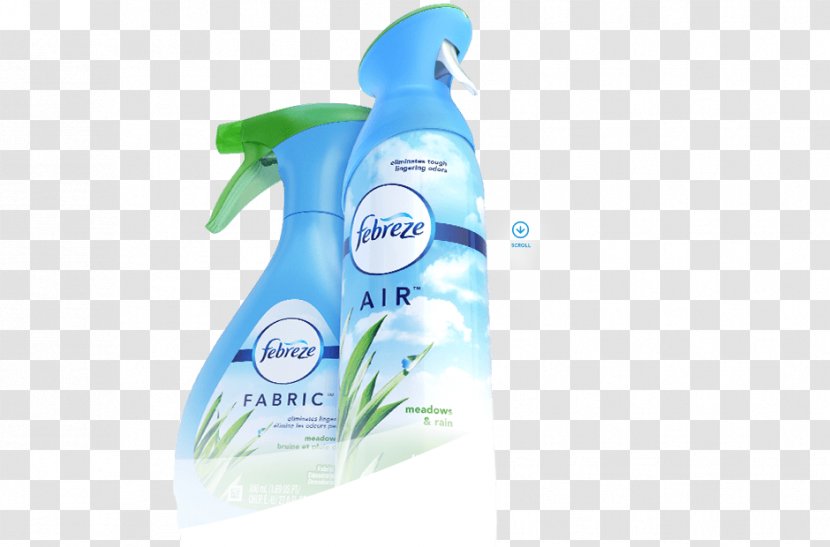 Febreze Air Fresheners Car Product Aerosol Spray - Water Transparent PNG
