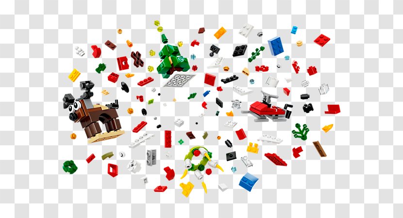 Lego Christmas Build-Up Set 40222 Day Toy Amazon.com - Play Transparent PNG