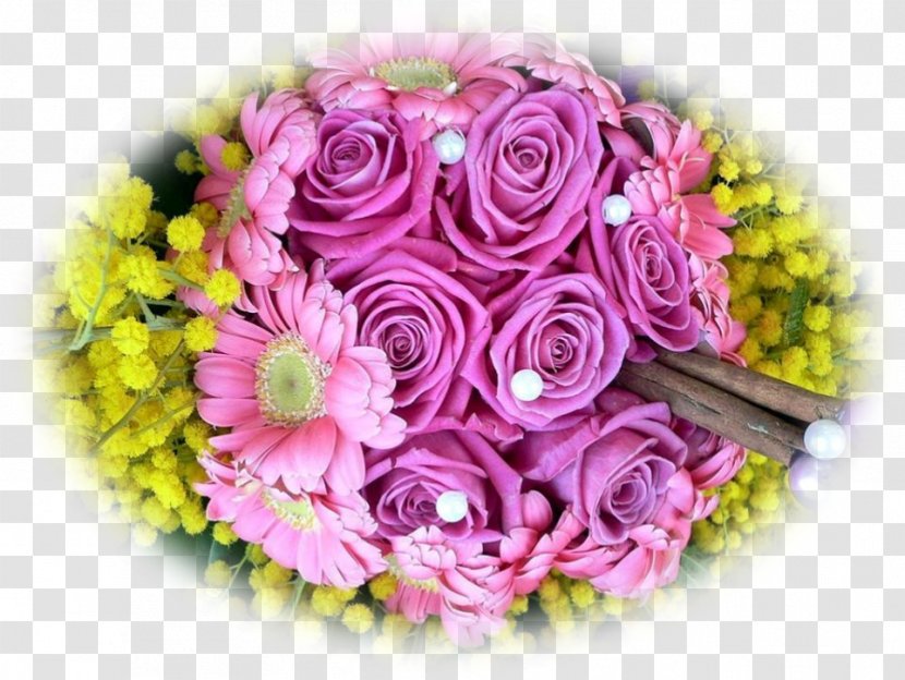Garden Roses Floral Design Cut Flowers Flower Bouquet - Rose Family Transparent PNG