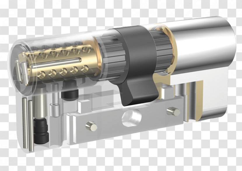 Key Lock Cylinder Dormakaba System - Hardware Transparent PNG