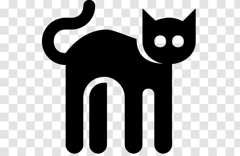 Whiskers Black Cat Bengal Clip Art - Icon Design - Kitten Transparent PNG