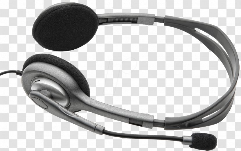 Noise-canceling Microphone Headphones Stereophonic Sound Logitech - Active Noise Control - Headset Transparent PNG