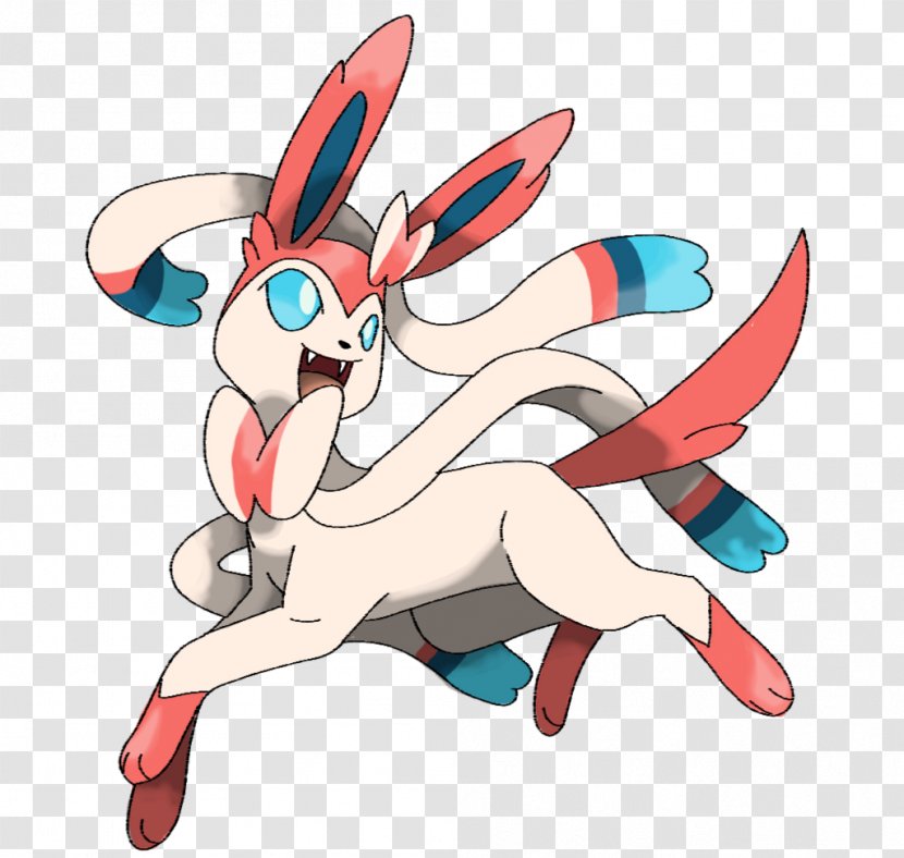 Pokémon X And Y Sun Moon Sylveon Eevee - Fictional Character Transparent PNG
