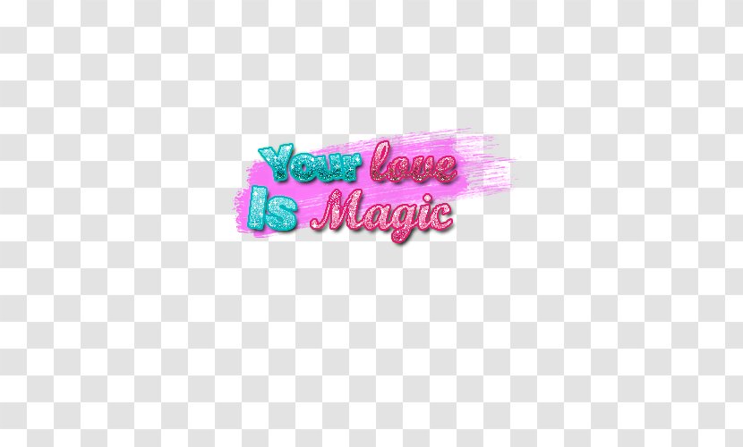 Love Magic - Text Transparent PNG