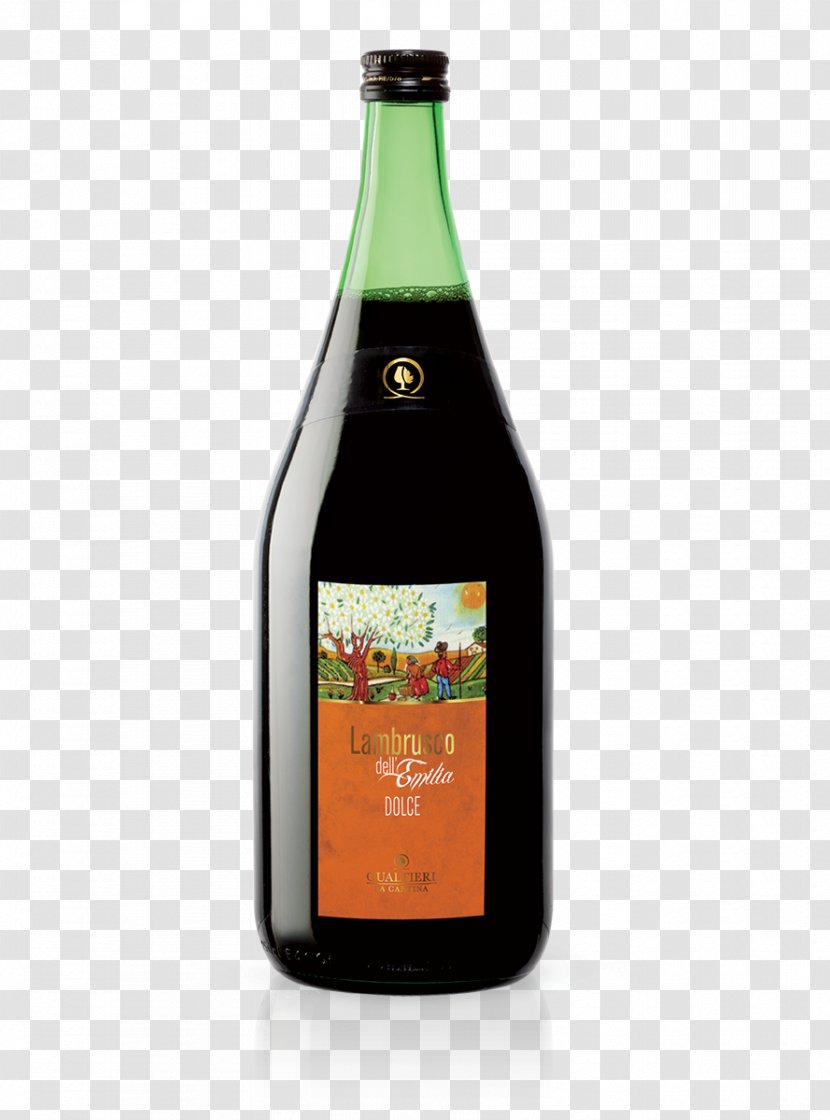 Liqueur Dessert Wine Champagne Beer - Bottle Transparent PNG