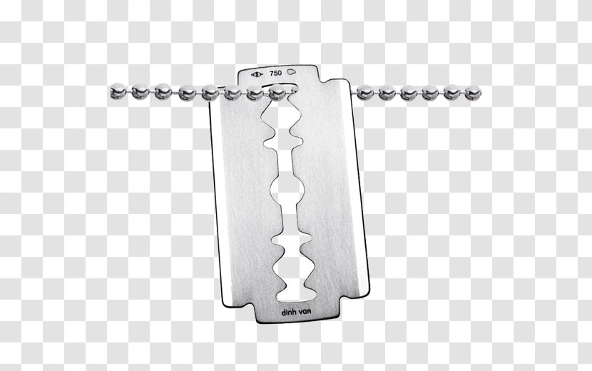 Charms & Pendants Symbol Silver Jewellery Chain - Razor Transparent PNG