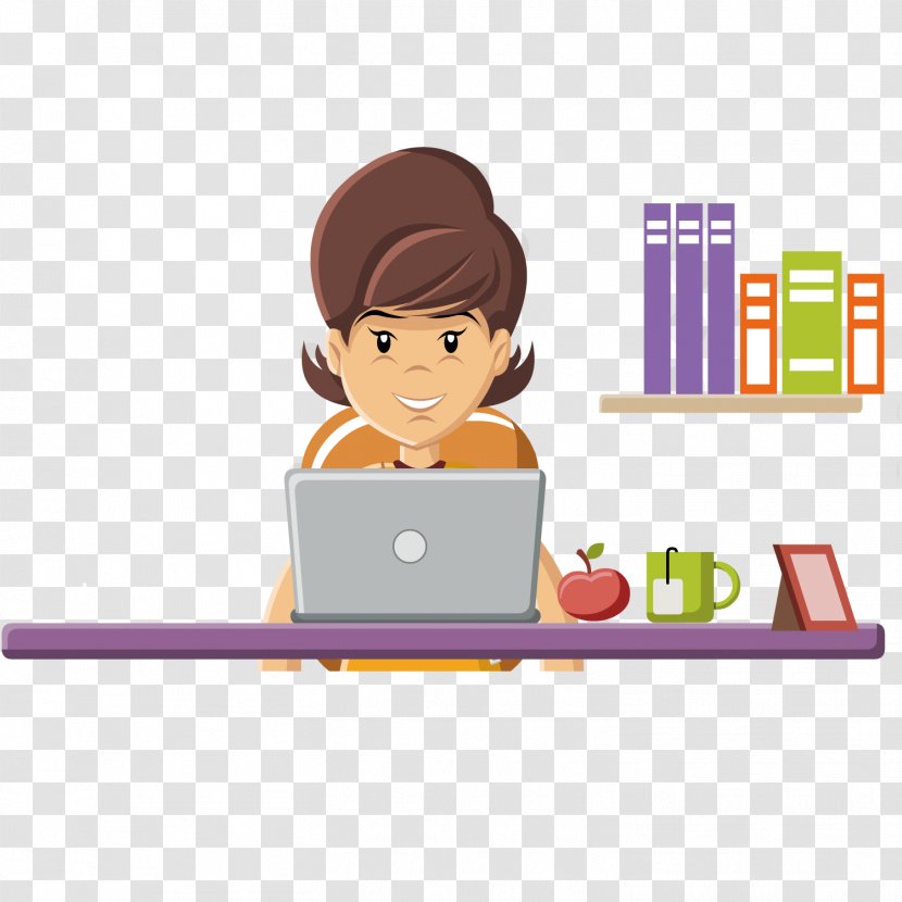 Woman Clip Art - Middle Age - Hard-working Middle-aged Women Transparent PNG