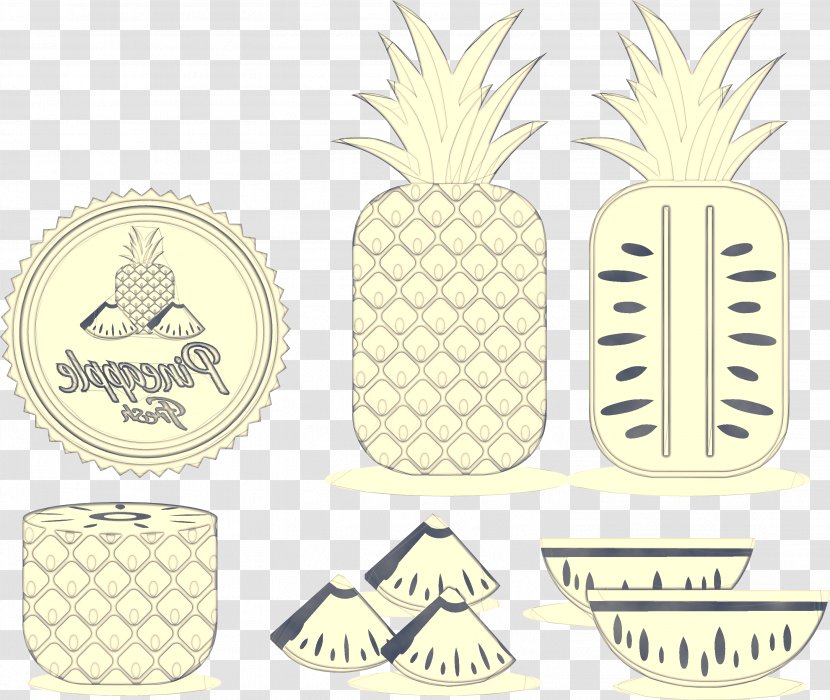 Pineapple - Plant - Food Poales Transparent PNG