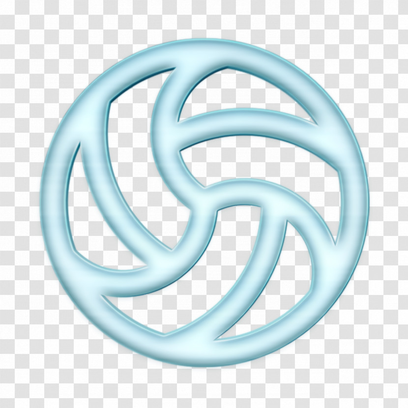 Volleyball Icon Team Icon Summer Party Icon Transparent PNG