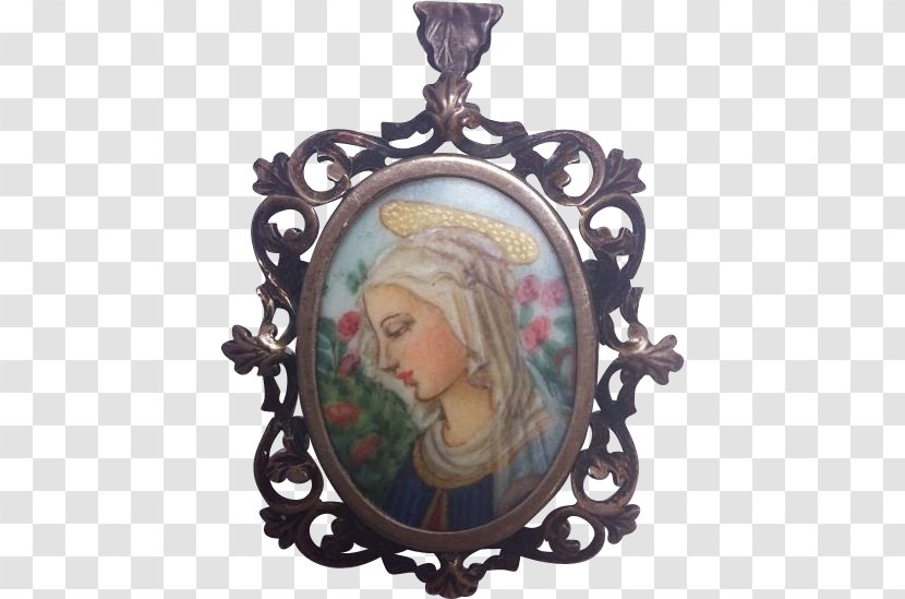 Locket Picture Frames Image - Frame - Hand Painted Material Transparent PNG