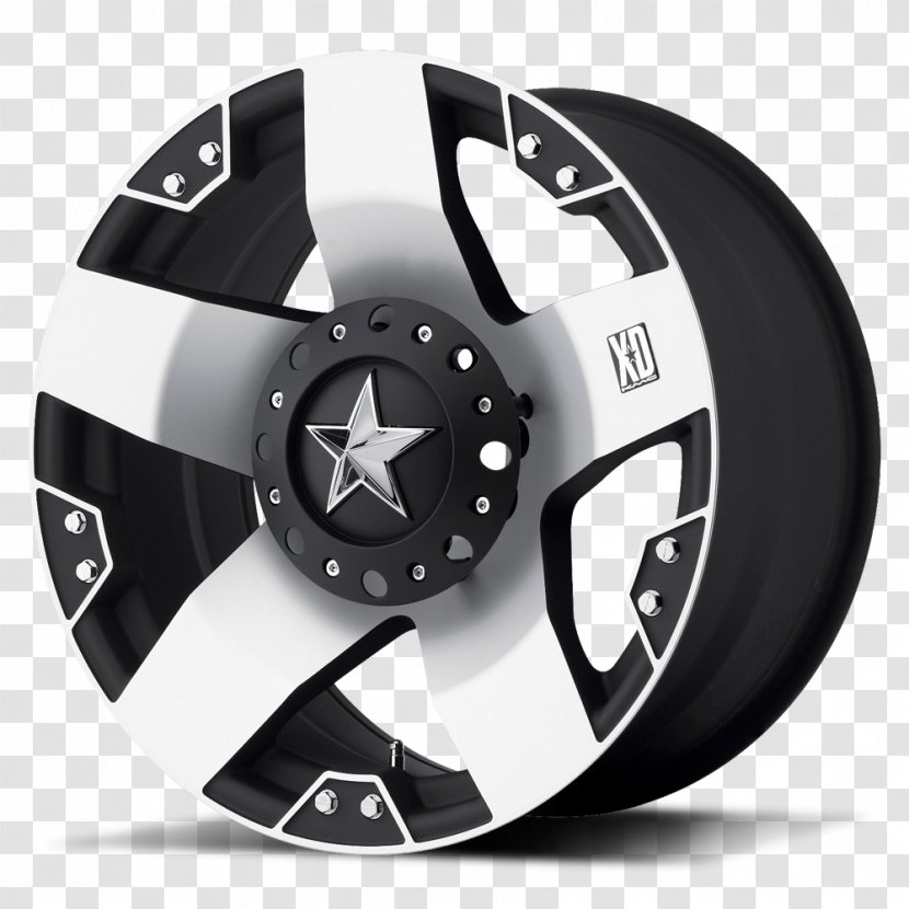 Car Rim XD Series Wheels XD775 Rockstar Matte Black Wheel Sizing - Pros - Bully Transparent PNG