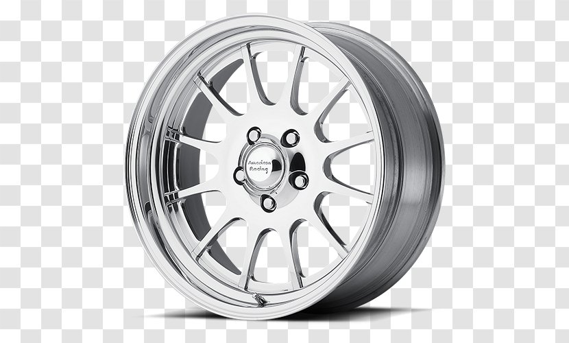 Alloy Wheel Car Tire Rim American Racing - Automotive - Full Set Transparent PNG