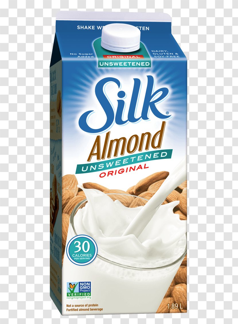 Almond Milk Cream Milkshake Silk - Cashew And Choco Transparent PNG