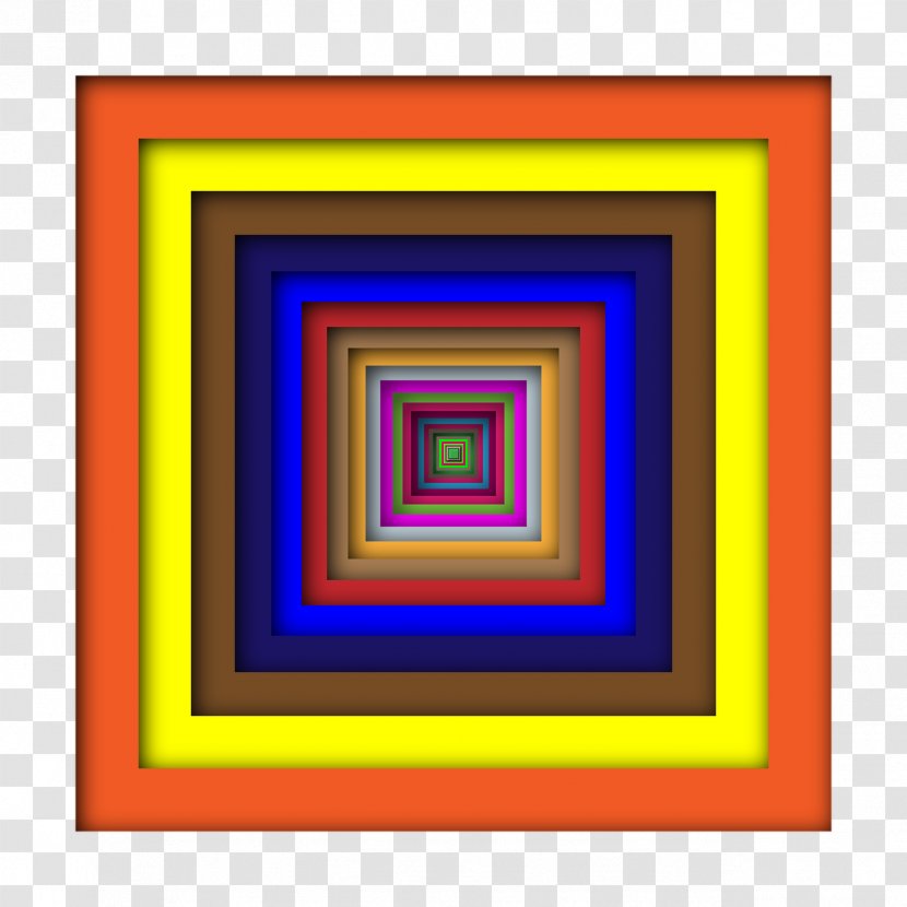 Geometry Square Perimeter - Text - Colorful Transparent PNG