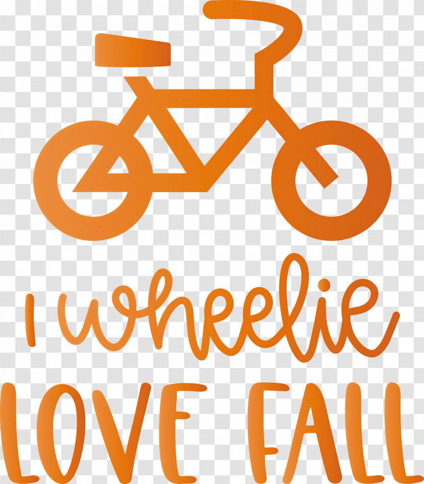 Love Fall Love Autumn I Wheelie Love Fall Transparent PNG