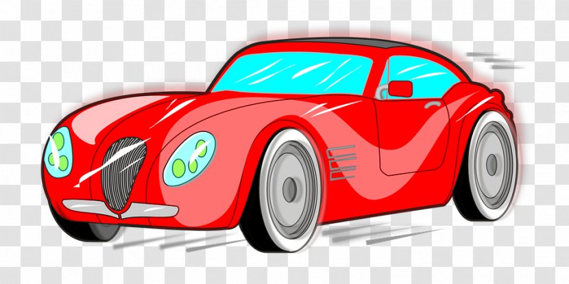 Sports Car Clip Art Openclipart Free Content - Compact - Larousse Transparent PNG